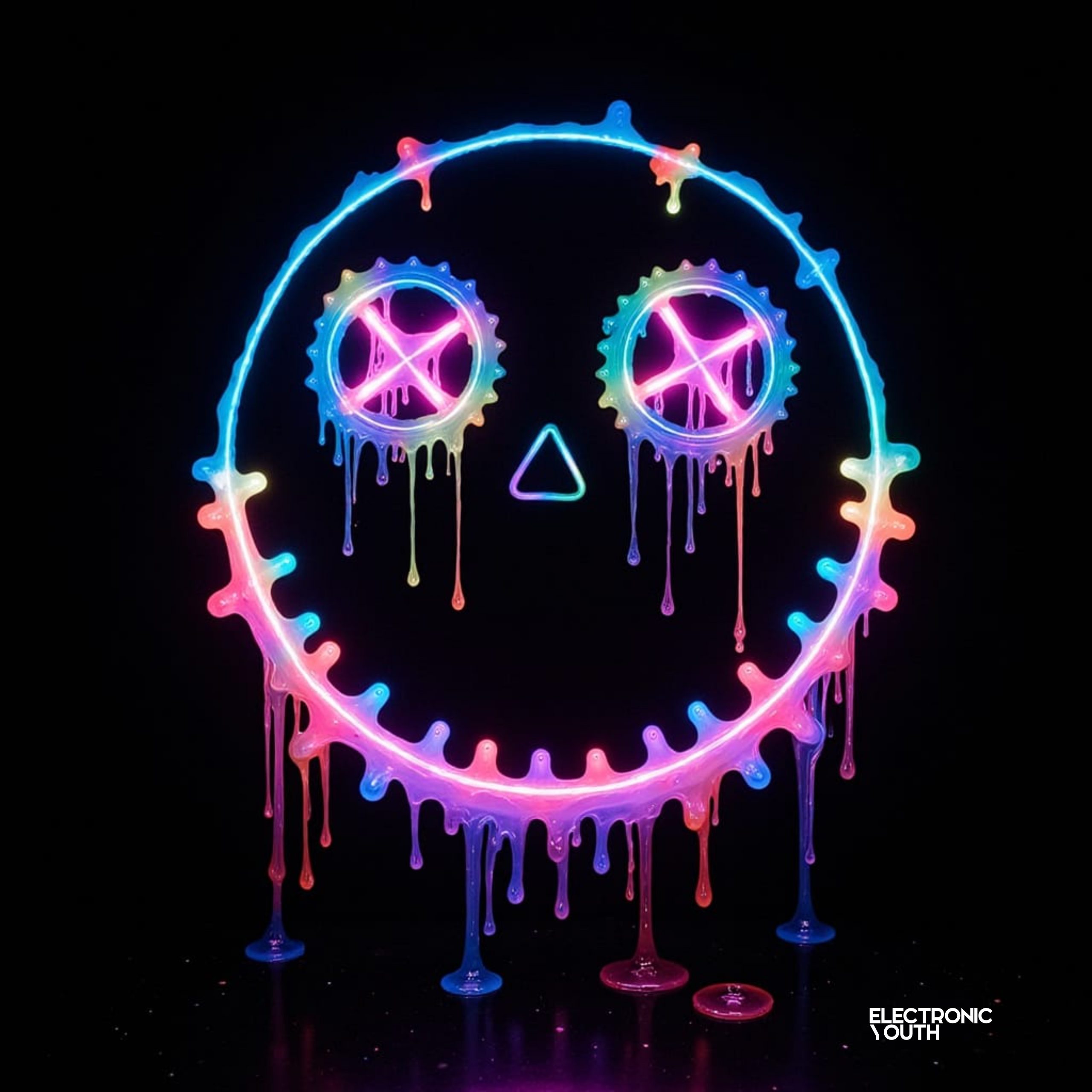 Acid Vibez No.4 - UK rave art print by Electronic Youth